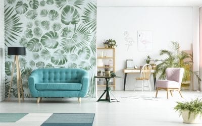 El azul turquesa en la decoración