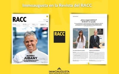 Immoaugusta en la Revista del RACC | Uno de los clubs más prestigiosos.