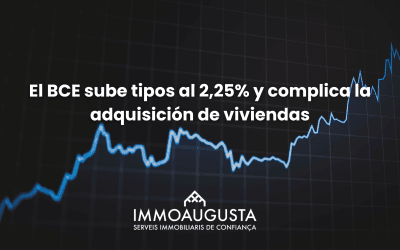 El BCE sube los tipos al 2,25%: comprar vivienda será más difícil
